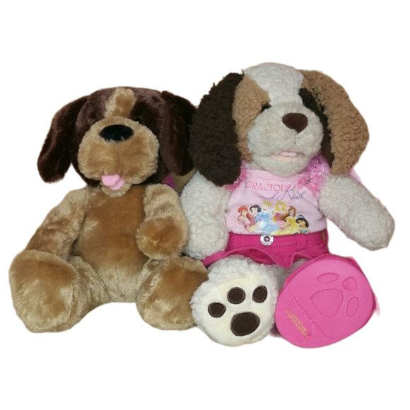 Lot of 2 - Build-A-Bear Workshop Puppy Dogs - Picture 2 of 11